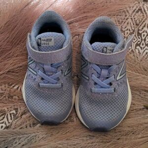 New Balance Toddler Tennis Shoes Lavender